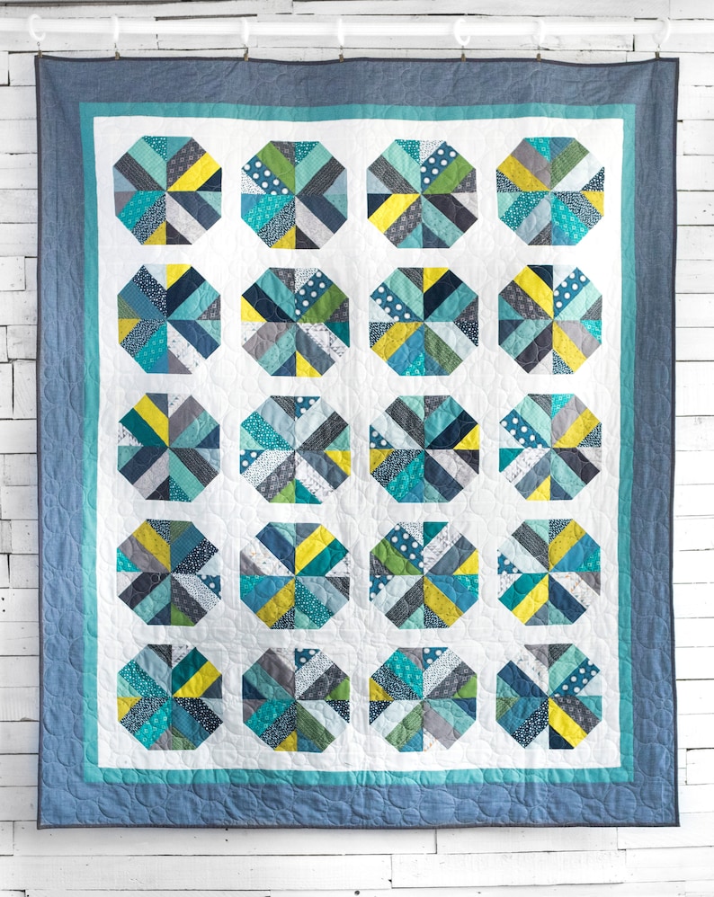 A Bushel and a Peck precuts-friendly quilt pattern zdjęcie 5