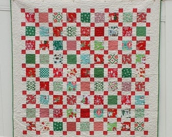 PATTERN - Retro Christmas Quilt Pattern