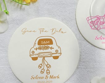 Hochzeit Untersetzer Geschenk, Hochzeit Gefälligkeiten, Gastgeschenke Hochzeit, Gastgeschenke, Benutzerdefinierte Hochzeit Dekor, Hochzeit Gastgeschenke