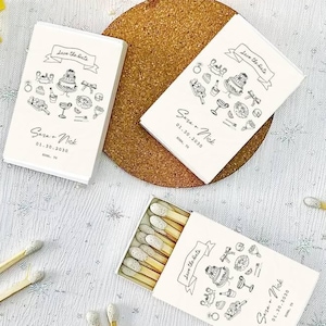 Bulk Custom Wedding Favor Matches, Wedding Matchbooks, Custom Wedding Favors, Custom Matches, Custom Matchbox, Bridal Shower