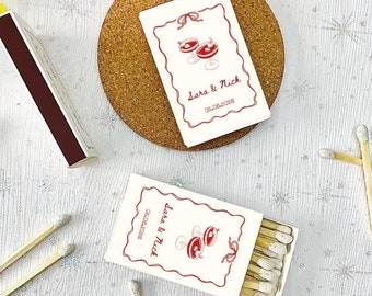 Custom Wedding Match Box, Wedding Matches, Personalized Matchbooks, Custom Wedding Favors, Custom Matches, Custom Matchbox