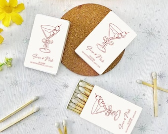 Custom Wedding Matches Favor, Wedding Matchbooks, Custom Wedding Favors, Custom Matches, Custom Matchbox, Reception Favors