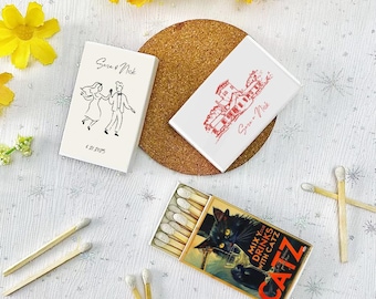 Personalized Matchboxes, Bulk Personalized Match Box, Personalized Matches, Custom Matches, Custom Matchbooks, Personalized Wedding Favors