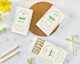 Personalized Wedding Matchboxes, Wedding Matchboxes, Custom Wedding Party Matches Favors, Matchboxes For Wedding, Custom Matchbox