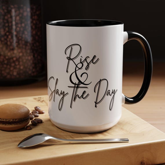 Positive affirmations daily reminders Coffee Mug I am enough Faith over Fear coffee cup gift fer her coffee station mental health cup