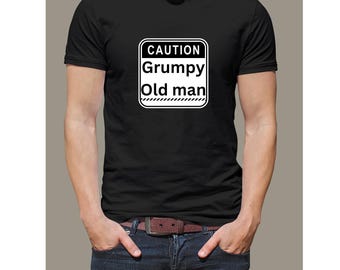 Caution Grumpy old man PNG