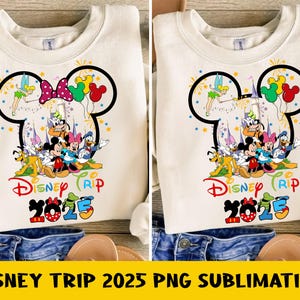 Mouse Trip 2025 Png, Family Vacation Png, Magical Castle Png, Cute Mouse Ears Png, Colorful Travel Shirt Png, Trendy Family Design Png