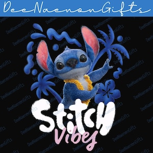 Vibraciones de luau extraterrestre azul PNG, clipart de personaje de dibujos animados tropicales, sublimación de camisa hawaiana floral, descarga PNG de verano lindo