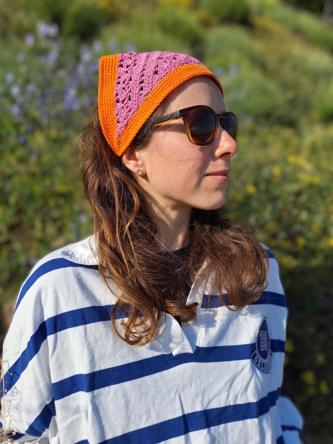 Crochet Bandana Pattern for Beginners | Boho Style  display picture 3