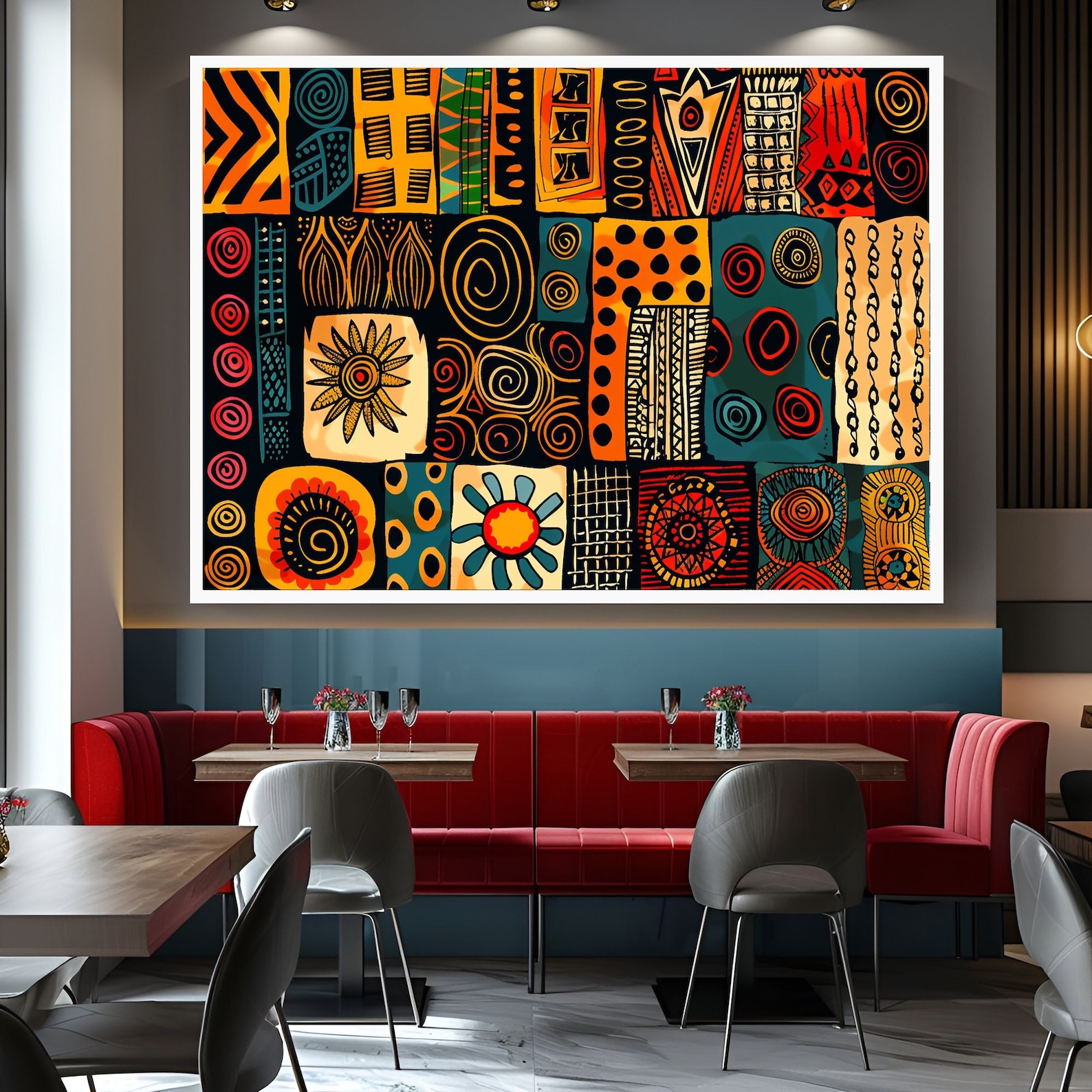 Extra Large Wall Art African Tribal Art American Traditional Wall Decor extra-large-wall-art-african-tribal-art-american-traditional-wall-decor