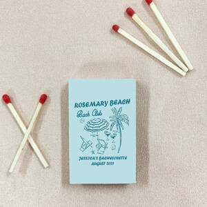Custom Bachelorette Party Matchboxes, Custom Bachelorette Party Favors, For Engagement Party, Birthday, Wedding, Bridal Shower, Bach Party