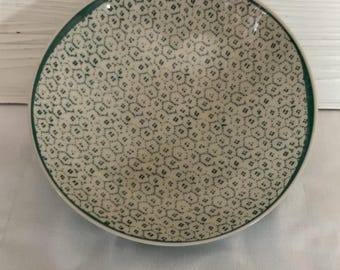 Cuenco con acento verde azulado Lenox American by Design Market Place, descontinuado