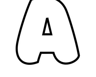 Printable Ballon Bubble Letter Font|  PDF & PNG |Bubbly Letters Bulletin Board| Alphabet Letter Numbers | ABC Capital