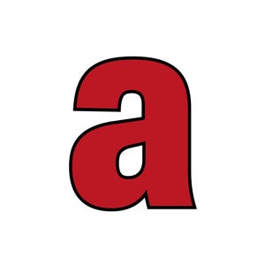 Red Printable Lettering Free Pdf Red Printable Alphabet & Numbers Uppercase (6 Inch)| Lowercase (5 Inch ...