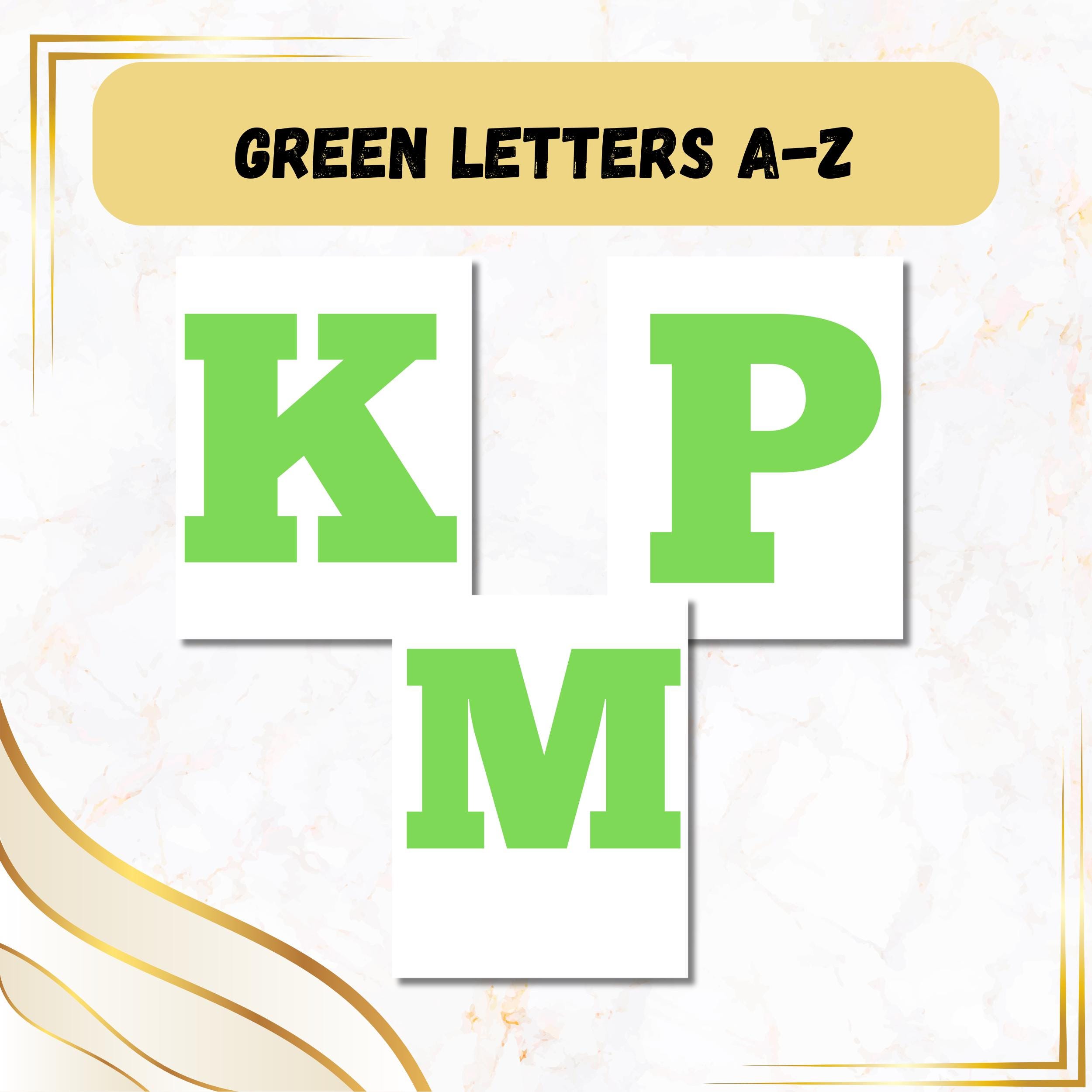 Color Letters Big Large Colorful Alphabet Letters | Classroom Decor, Homeschool Poster ...