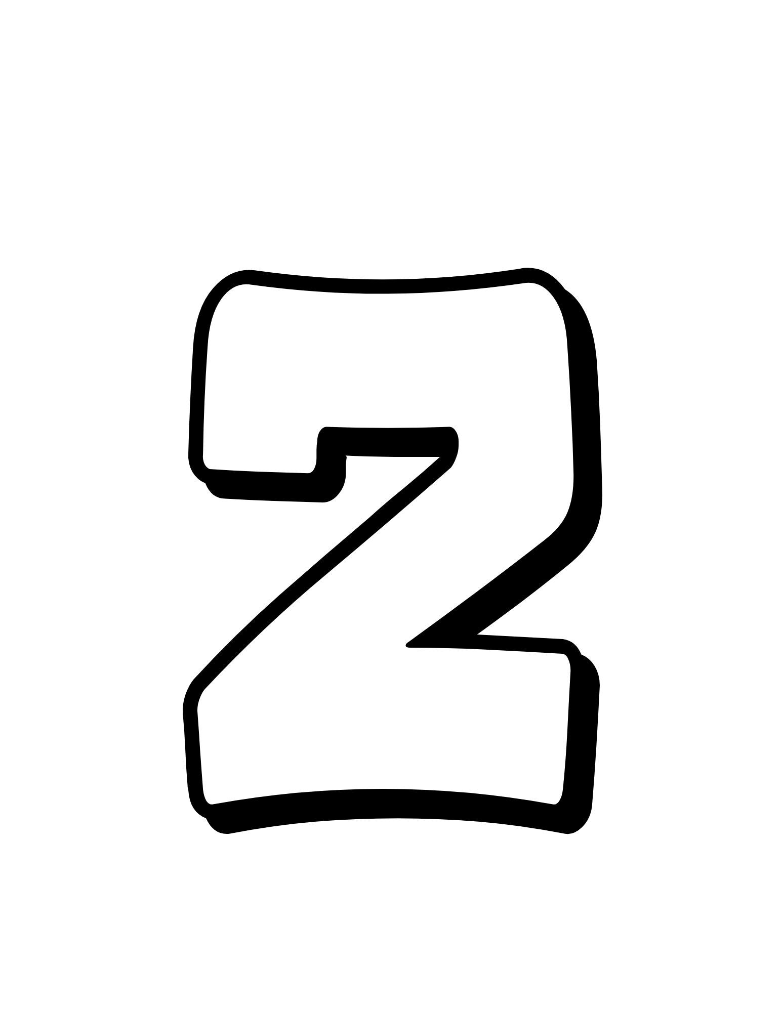 Printable Block Alphabet | 5-inch Lowercase Letters (PDF Instant ...