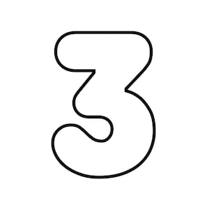 Printable Rounded Alphabet and Numbers (0-9) | Block Letter Templates ...