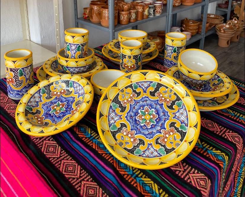 Mexican clay plates - Etsy 日本