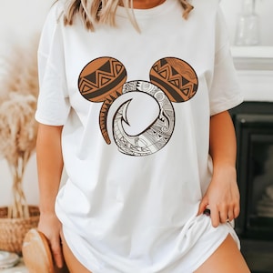 Disneyland Maui Shirst, Maui Mickey Ears T-Shirt, Moana Shirts, Disneyland T-Shirts, Disney Shirt, Disney Tees, Disney Moana Mickey Shirt