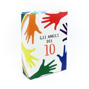Gioco di carte educativo Gli amici del 10