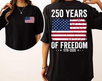 2-zijdige retro Amerikaanse vlag Svg Png, 250 jaar vrijheid Svg, USA 250e verjaardag Svg, 4 juli Svg, Independence Day Svg, rood wit blauw