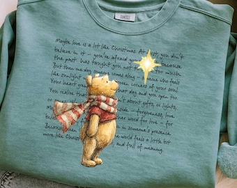 Retro Cartoon Christmas Png, Honey Bear Hand Drawn, Christmas 2025 Png, Vintage Christmas Png, Christmas Shirt Png, Holiday Sublimation