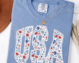Blue Floral USA Pearl png, chinoiserie 4 juli png, patriottische dag png, semiquincentennial, Amerika 250e verjaardag png, onafhankelijkheid