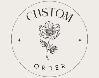 Pedido personalizado a partir de un diseño de plantilla