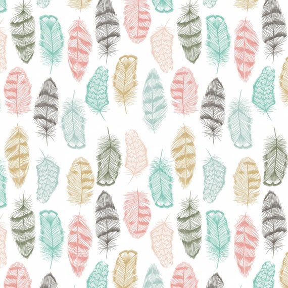 feather baby bedding