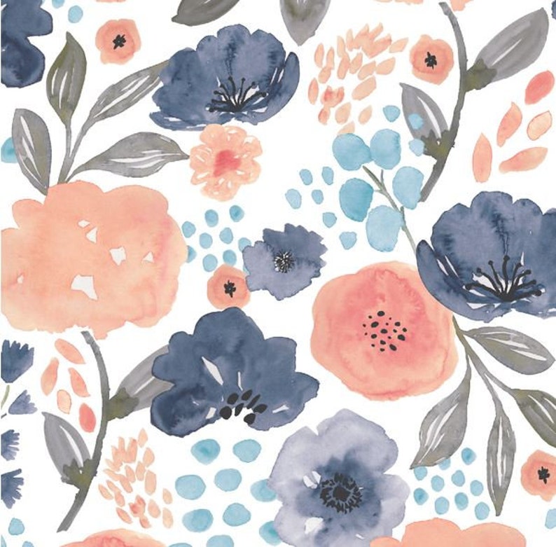 baby girl bedding floral