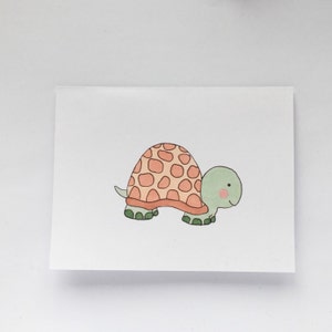 Blank Turtle Card
