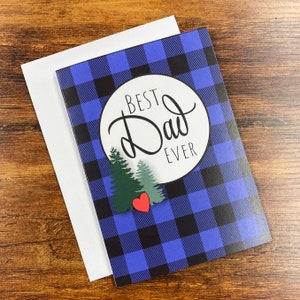 Meilleure carte et enveloppe DAD - Anniversaire 5 « x7 », Fête des pères pour beau-père, Beau-père, Livraison gratuite