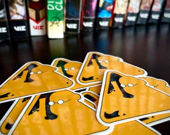 Sakamoto Days ‘Caution’ Sticker