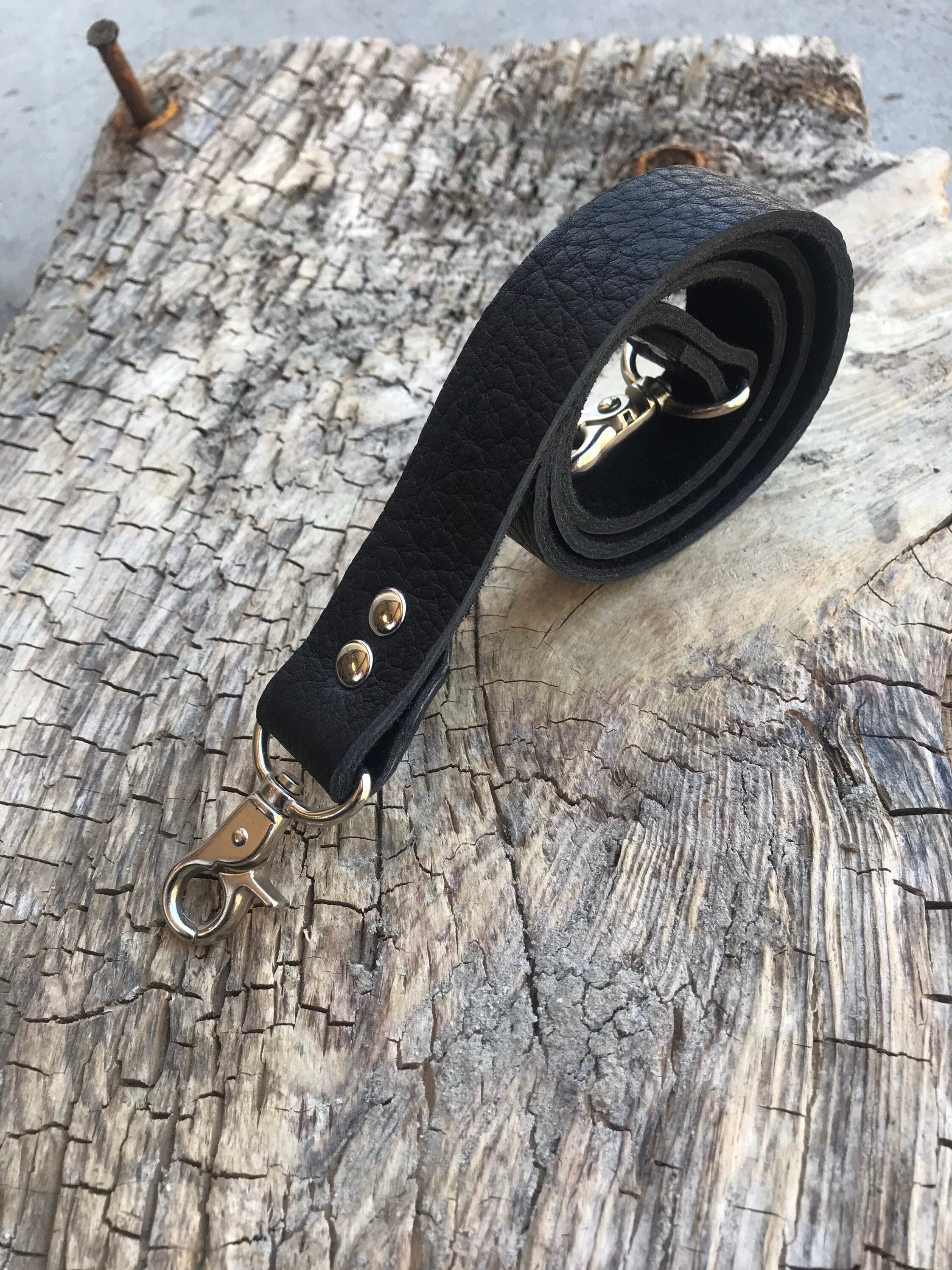 black leather purse strap replacement