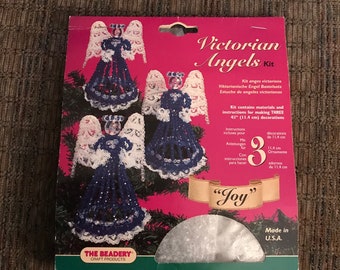 Kit De Ornement De Noël Herrschners Push Pin - Scellé - Modèle 51-2736