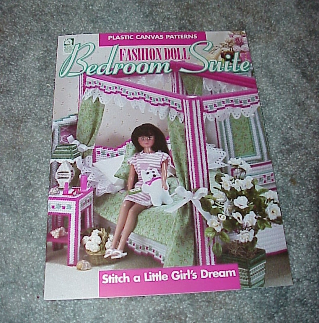 Plastic Canvasbarbie Dollbedroomfashion Dollbedroom Suitehouse of White Birches - Etsy