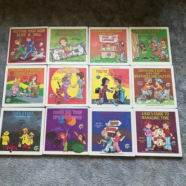 12–Ready-Set-Grow Series—BOOKS—By Joy Wilt—HC—Weekly Reader—Homeschool