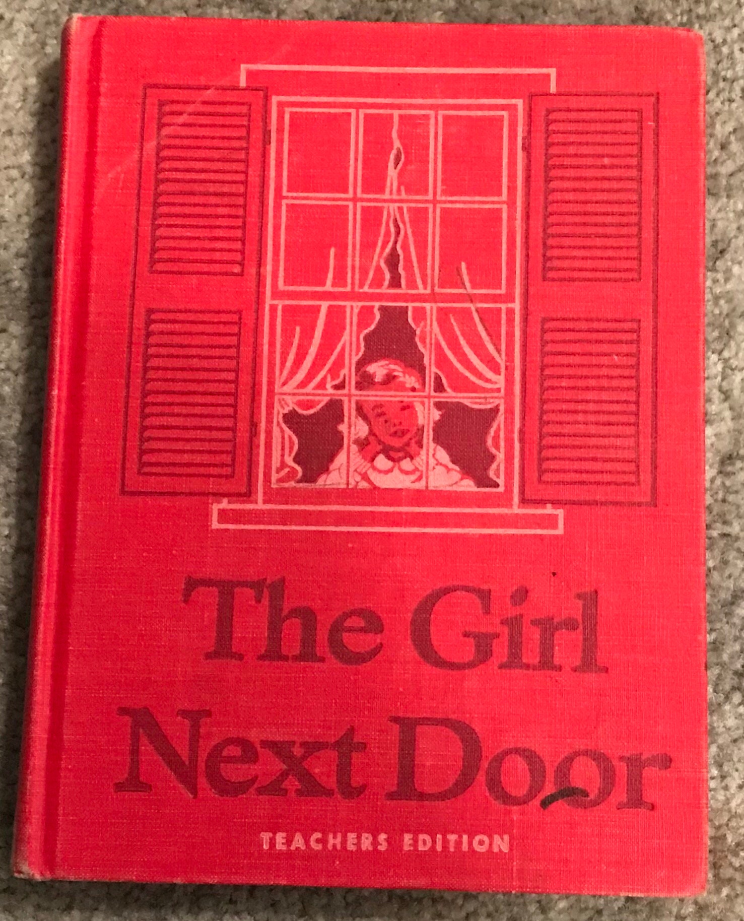 Vintage 1948 The Girl Next Door Book 4 Dick Jane Era Teacher S Edition School Health Book Hc