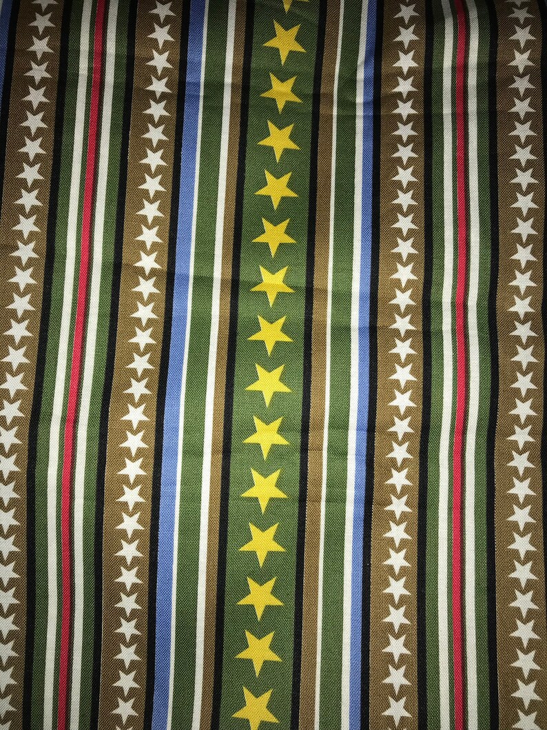 Project Linus\u2014Striped Fabric\u2014U.S.A.\u2014Army\u201456\u201d\u2014Hugs For Heroes\u2014Green\u2014Stars And Stripes\u2014Snoopy