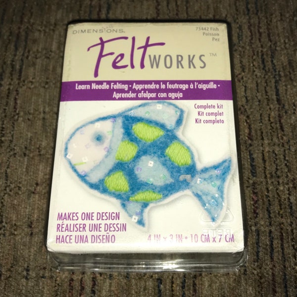 Needle Felted Fish Etsy