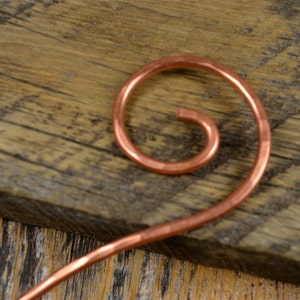 Copper Hair Stick, Hair Pin, Hair Accessories