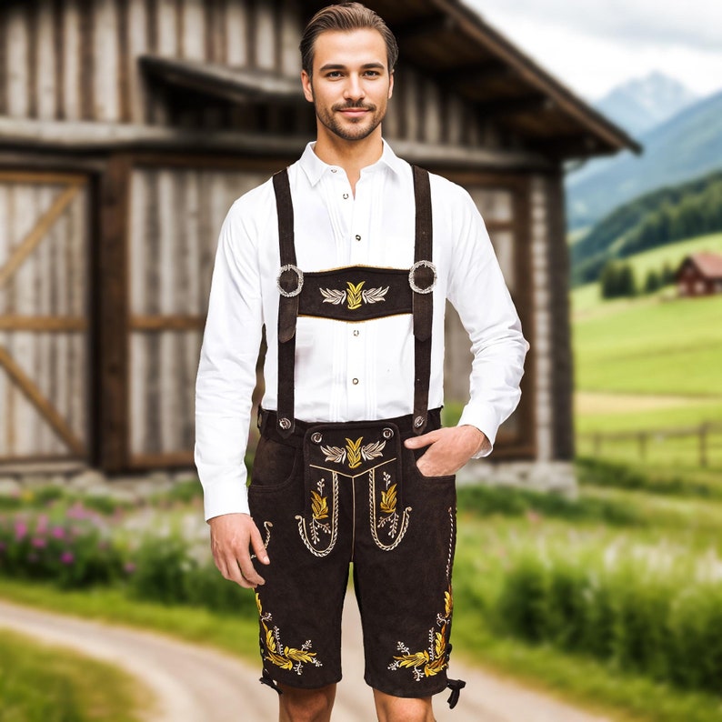 Bavarian Lederhosen Authentic German Elegance main image 0