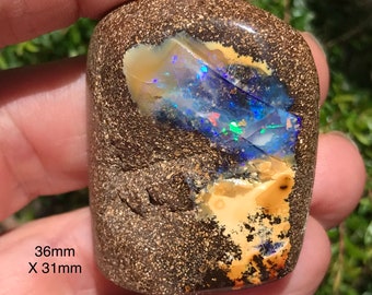 Polished Australian Boulder Opal Specimen, 37g - Item 1404221