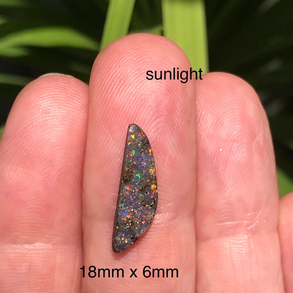 Multicoloured Australian Boulder Opal, 2.25cts - Item 409221