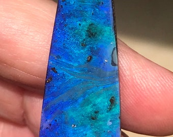 Beautiful Ocean Blues Natural Australian Boulder Opal, 29.80cts - Item 1711231