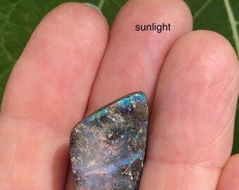 Natural Australian Boulder Opal, 9.81cts - Item 1708232