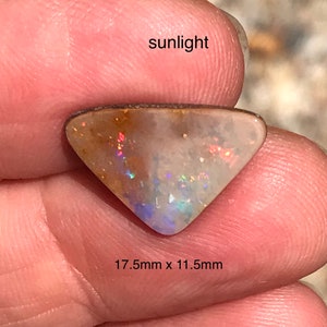 Natural Australian Boulder Opal, 5.25cts - Item 704212