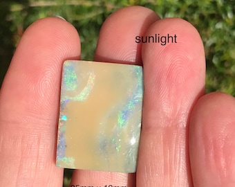 Pastel Colours Australian Opal Boulder, 25cts - Item 409222