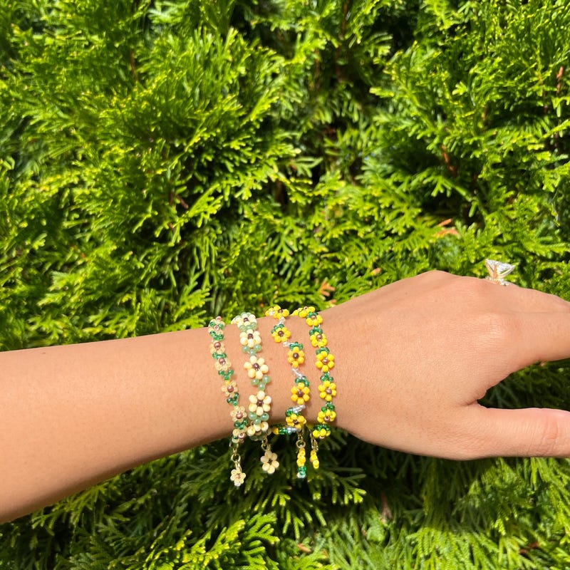Sunflower Magnetic Bracelet