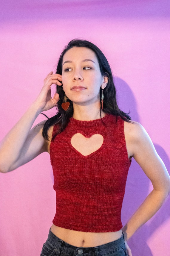 Heartless Top Knitting Pattern - Etsy